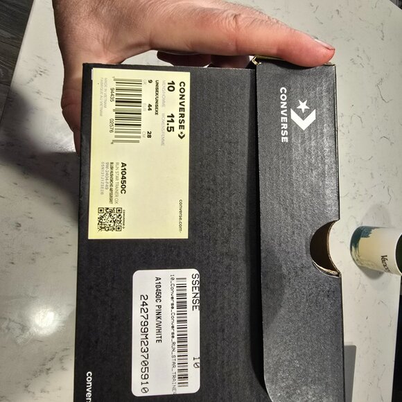 CONVERSE Unisex Run Star Trainer Pink Blush Low Top Men's Size 10 NEW - Picture 9 of 10